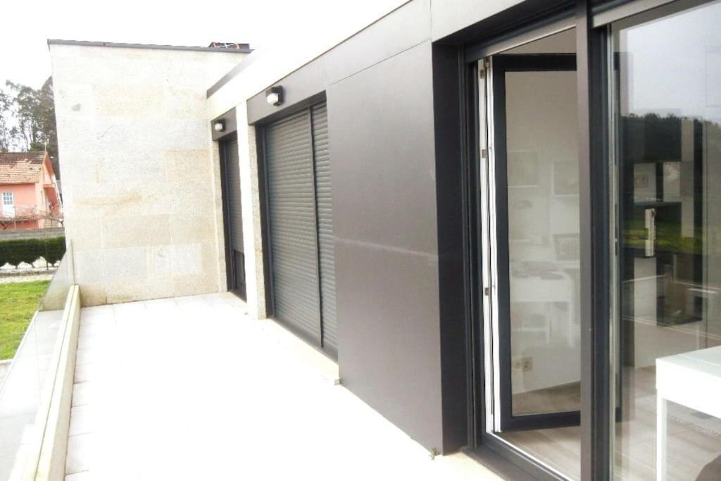 Chalet De Diseno Moderno En Sanxenxo Eksteriør billede