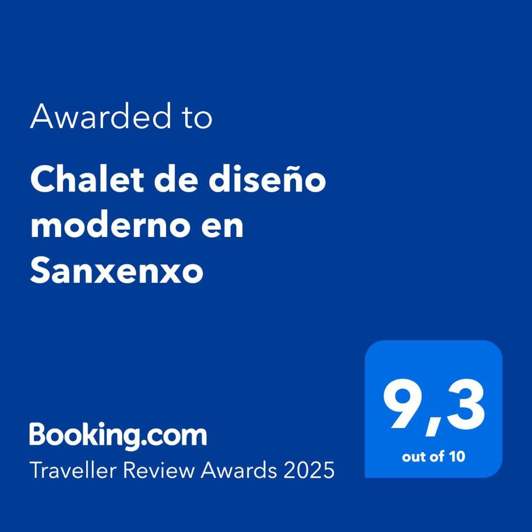 Chalet De Diseno Moderno En Sanxenxo Eksteriør billede